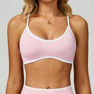 Formline Crop - Baby Pink