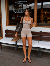 Formline Singlet - Nude
